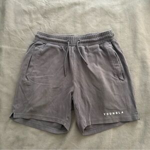 YoungLA Men's Gray Shorts